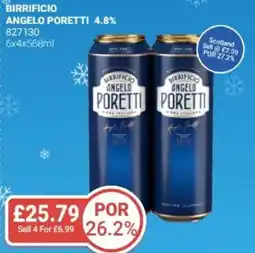 Bestway Birrificio angelo poretti 4.8% offer