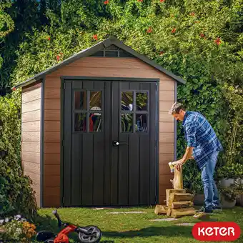 Costco Keter Newton 7ft 6" x 7ft 4" (2.3 x 2.2m) Shed offer