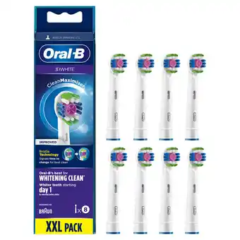 Costco Oral-B 3D Whitening Brush Heads 8 Pack offer