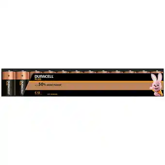 Costco Duracell Plus Power C Batteries - 12 Pack offer
