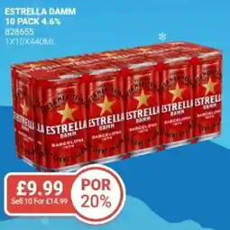 Bestway Estrella damm 4.6% offer