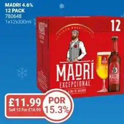 Bestway MADRI 4.6% offer