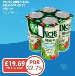 Bestway Inch's cider 4.5% offer