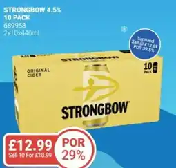 Bestway Strongbow 4.5% offer