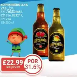 Bestway Kopparberg 3.4% offer