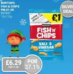 Bestway BURTON'S Fish & chips offer