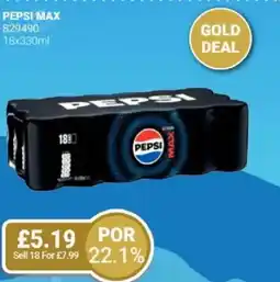 Bestway Pepsi max offer