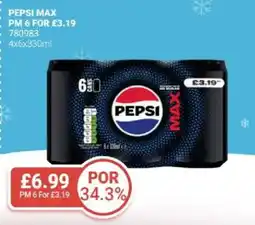 Bestway Pepsi max offer