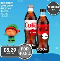 Bestway Diet coke/coke zero offer