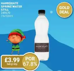 Bestway Harrogate spring water offer