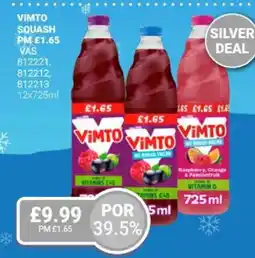 Bestway Vimto squash offer