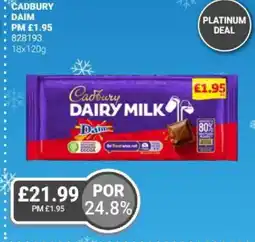 Bestway Cadbury daim offer
