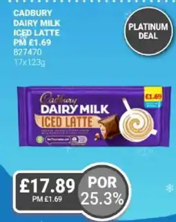 Bestway Cadbury dairy milk iced latte offer