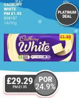 Bestway Cadbury white offer