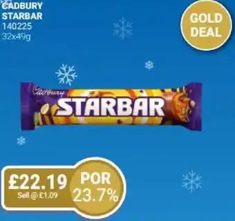 CADBURY Starbar