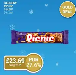 Bestway Cadbury picnic offer
