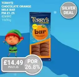 Bestway TERRY'S Chocolate orange milk bar offer