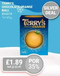 Bestway Terry's chocolate orange ball offer