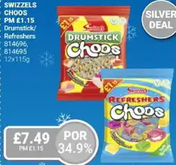 Bestway SWIZZELS CHOOS Drumstick/ Refreshers offer