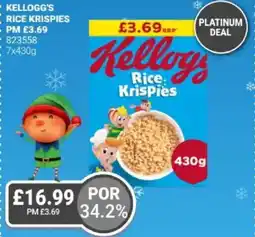 Bestway Kellogg's rice krispies offer
