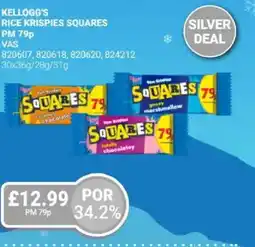 Bestway KELLOGG'S Rice krispies squares offer