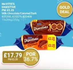 Bestway McVITIE'S Digestive Milk Chocolate/Caramel/Dark offer