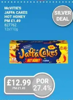 Bestway McVITIE'S Jaffa cakes hot honey offer