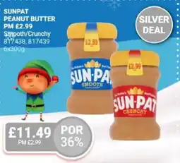 Bestway SUNPAT Peanut butter Smooth/Crunchy offer