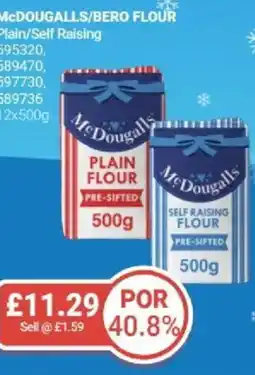 Bestway MCDOUGALLS/BERO FLOUR Plain/Self Raising offer