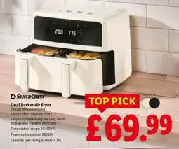 Lidl SilverCrest Dual Basket Air Fryer offer