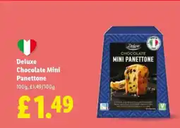 Lidl Deluxe Chocolate Mini Panettone offer