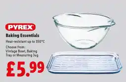 Lidl Pyrex Baking Essentials offer