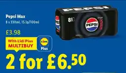 Lidl Pepsi Max offer