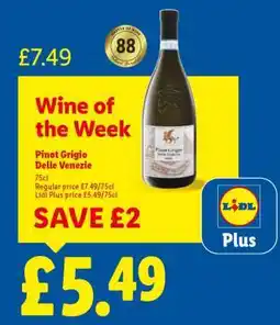 Lidl Pinot Grigio Delle Venezie offer