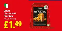 Lidl Deluxe Classico Mini Panettone offer