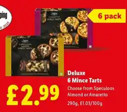 Lidl Deluxe 6 Mince Tarts offer