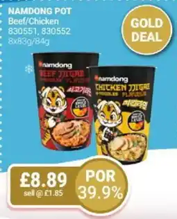 Bestway NAMDONG POT Beef/Chicken offer