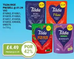 Bestway Tilda rice offer