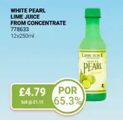 Bestway White pearl lime juice from concentrate offer