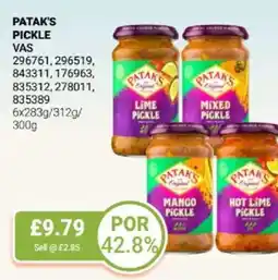 Bestway Patak's pickle offer