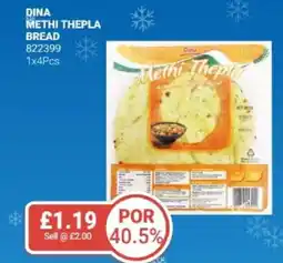 Bestway Dina methi thepla bread offer