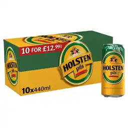 Iceland Holsten Pils Lager Beer 10x440ml Can PMP £12.99 offer