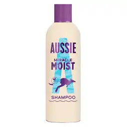Iceland Aussie Miracle Moist Shampoo 300ml. Moisture-Quenching Formula to Revive Dry Hair offer