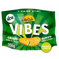 Iceland McCain Vibes Cheese & Onion Flavour 356g offer
