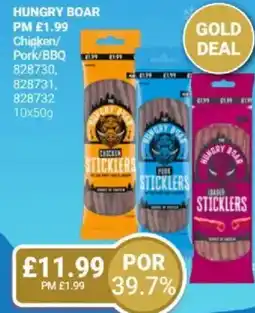 Bestway HUNGRY BOAR Chicken/ Pork/BBQ offer