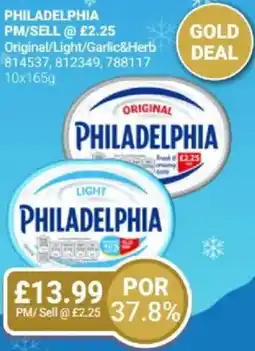 Bestway PHILADELPHIA Original/Light/Garlic&Herb offer