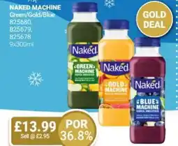 Bestway NAKED MACHINE Green/Gold/Blue offer