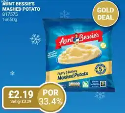 Bestway AUNT BESSIE'S Mashed potato offer