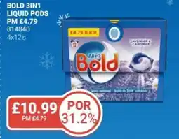 Bestway BOLD 3IN1 Liquid pods offer