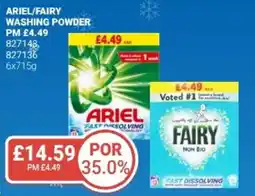 Bestway Ariel/fairy washing powder offer
